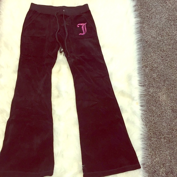 Juicy Couture Pants - Black Juicy Couture Track Pants